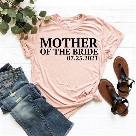 mom of the bride shirts